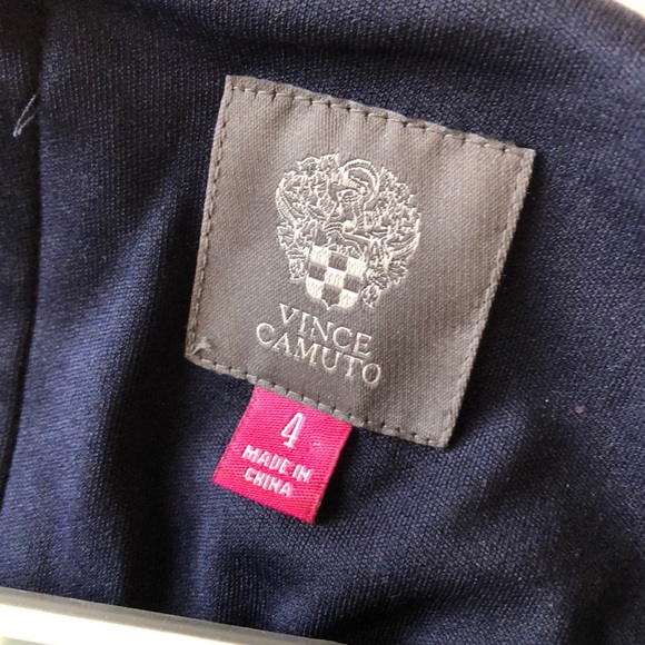 Navy Dress with gold embellishments - Picture 4 of 4